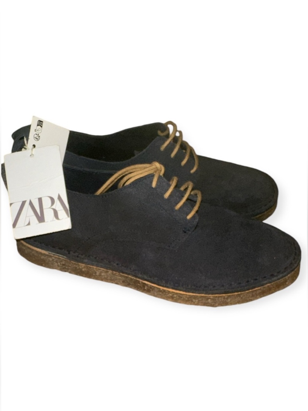 Boys New Suede Lace Up Shoes